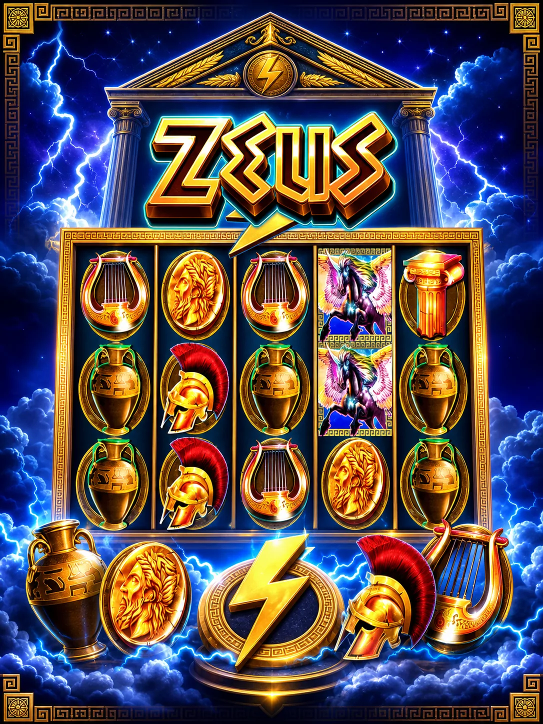 Start the Zeus demo for free - screen showing virtual credit balance